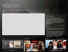 Tablet Screenshot of newtrends.ph